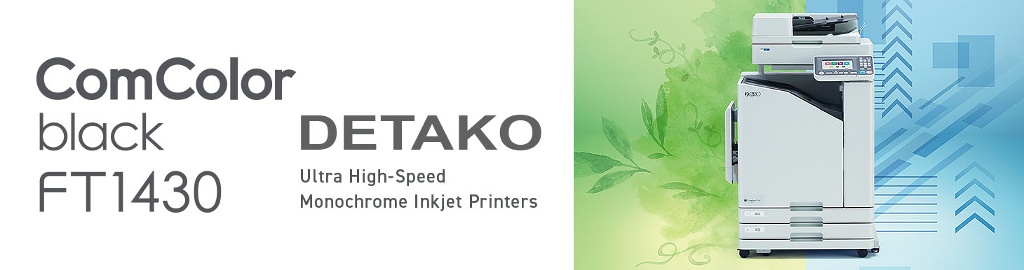 ComColor FT1430 від компанії RISO — це монохромний струменевий принтер нового покоління, який поєднує в собі енергоефективність, простоту в обслуговуванні та високу швидкість друку, створений для професійного використання у сферах, де важлива кожна хвилина, як-от навчальні заклади, муніципальні установи, логістика чи діловодство, ця модель вирізняється можливістю тривалого безперервного друку без перегріву та зменшеним використанням витратних матеріалів, що значно знижує загальні витрати, компактний корпус дозволяє встановити принтер навіть у невеликому офісному просторі, а зручний інтерфейс керування забезпечує легке налаштування та обслуговування без спеціальних технічних знань.ті.раструктури.