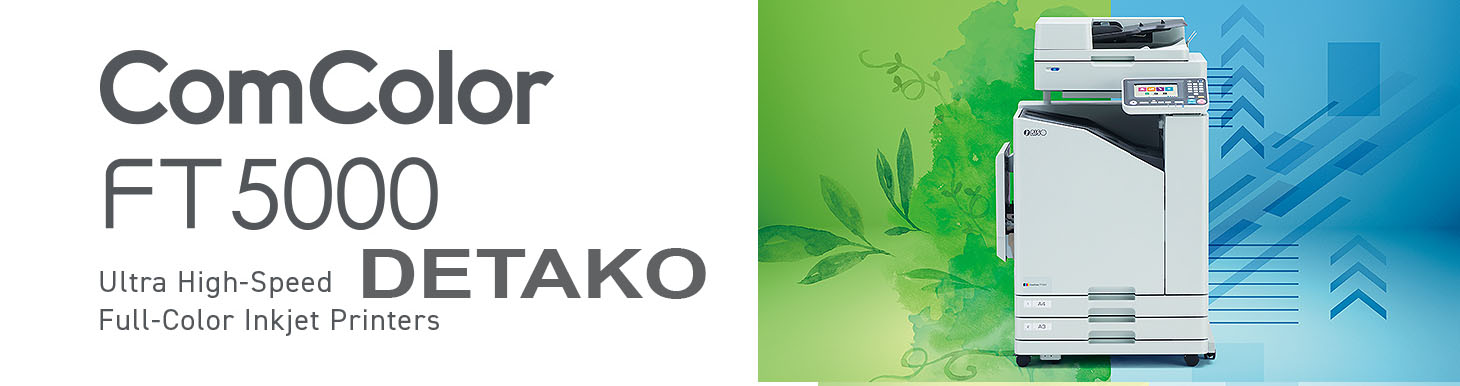 Інноваційна модель RISO ComColor FT5000 призначена для тих, хто шукає баланс між швидкістю, якістю друку та економічністю в повсякденному використанні. Високопродуктивна друкарська система без нагрівальних елементів гарантує екологічність, низький рівень шуму та мінімальне енергоспоживання. Пристрій демонструє стабільну роботу в інтенсивному режимі, підтримуючи великі тиражі без втрати чіткості тексту або кольору. Завдяки компактним розмірам і сучасному дизайну FT5000 ідеально впишеться в будь-який офісний інтер'єр. Його інтуїтивно зрозуміле управління та широкий спектр функцій, включно з автоматичною подачею паперу та підтримкою мережевих рішень, робить його незамінним інструментом у щоденній роботі. Це розумний вибір для компаній, що прагнуть оптимізувати витрати на друк без компромісів щодо якості.раструктури.